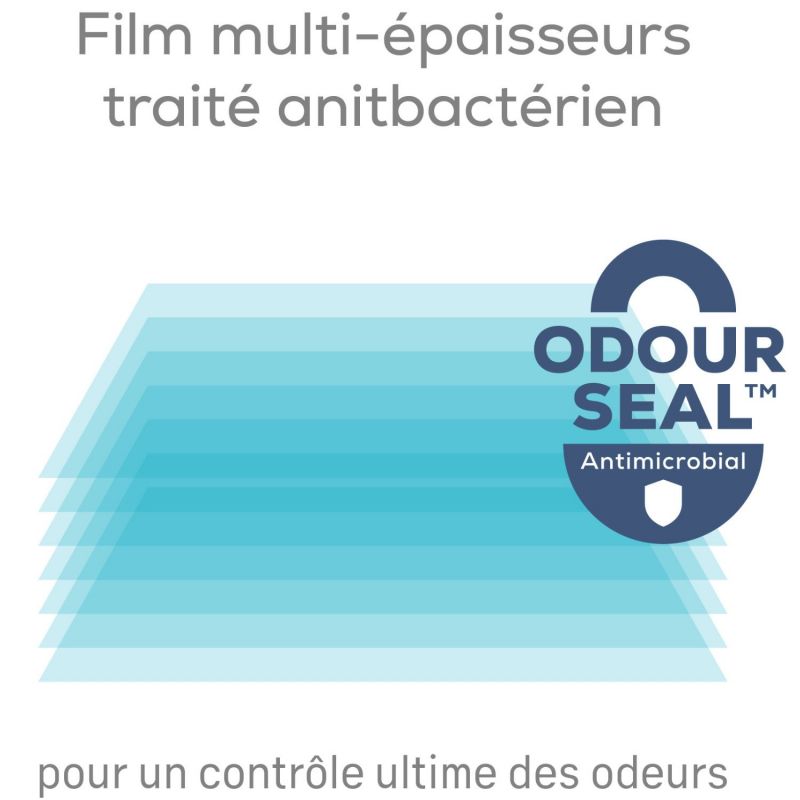 Pack de 12 recharges octogonales pour poubelle à couches Dress Up Angelcare Ambiance 6