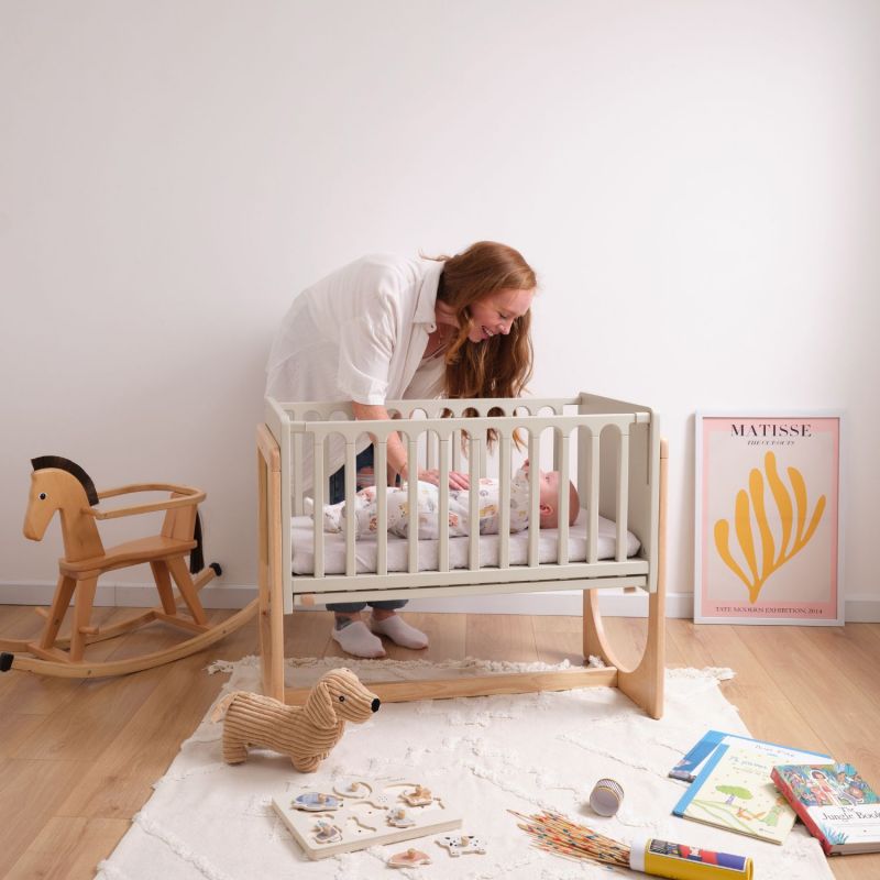 Lit bébé et cododo 4 en 1 Hato avec matelas Geuther Ambiance 2