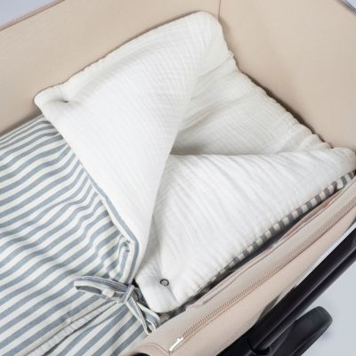 Nid d'ange et couverture Praliné Rayures Matcha TOG 2,5