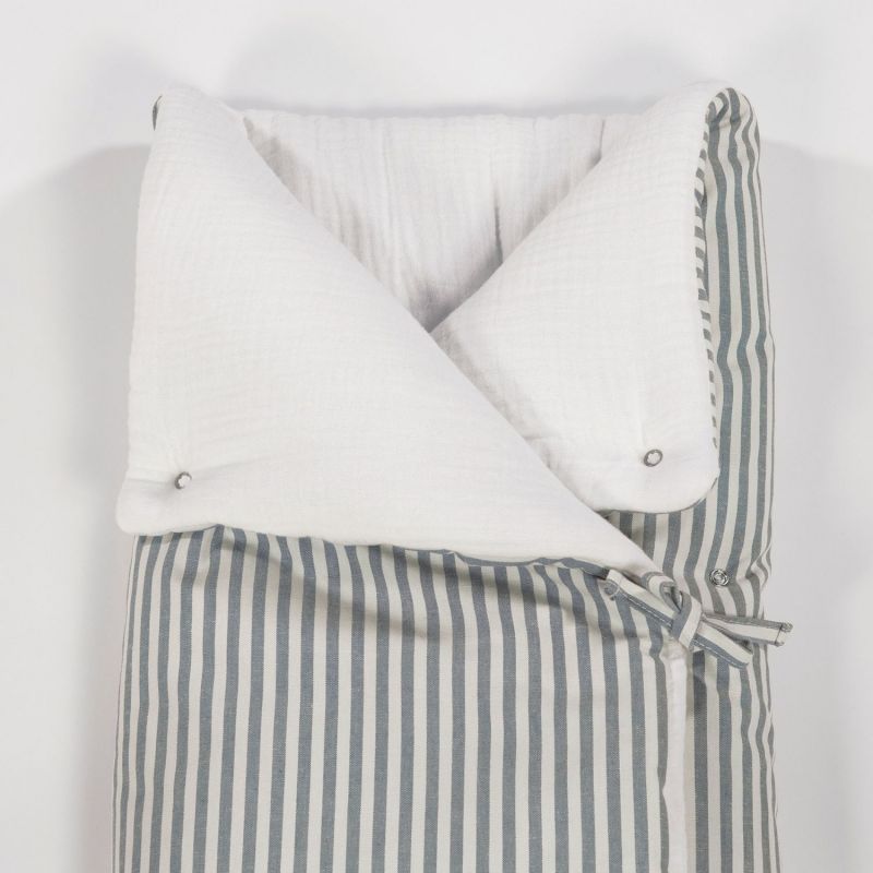 Nid d'ange et couverture Praliné Rayures Matcha TOG 2,5 Walking Mum Produit 6