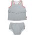 Maillot de bain 2 pièces Tankini Splash & Fun polka à pois gris (18 mois) - Lässig Maillot de bain 2 pièces Tankini Splash & Fun polka à pois gris (18 mois) - Lässig