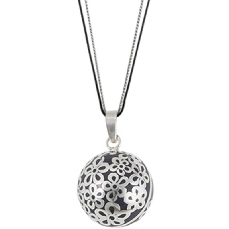 Bola sur cordon Dolores Color bleu marine (argent 925°) Nativee