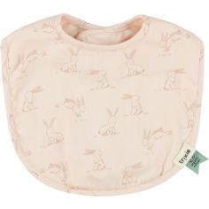 Lot de 2 bavoirs de naissance Rosy Rabbit