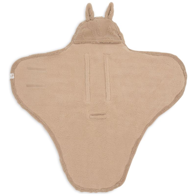 Couverture nomade Miffy Jacquard Teddy Biscuit Jollein Produit 4