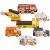 Variation Multicolore du produit Set de 7 véhicules et hélicoptère de sauvetage en bois FSC de la marque Le Toy Van