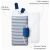 Variation Blanc du produit Sac de couchage Lapin (7-10 ans) de la marque Les petites billes