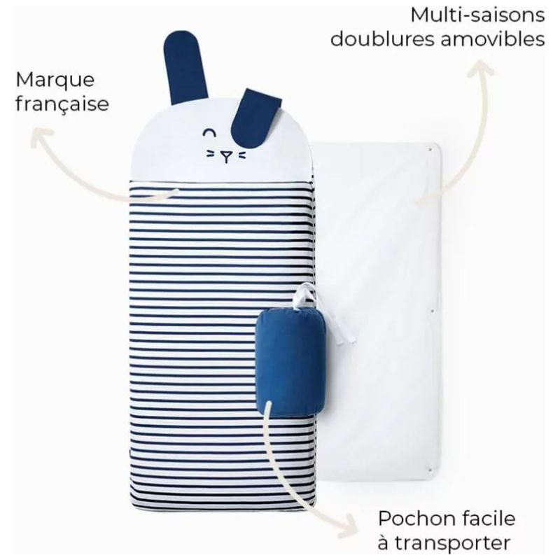Sac de couchage Lapin (7-10 ans) Les petites billes Produit 1