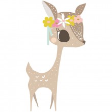Sticker faon My little fawn by Vicky Carpenter  par Lilipinso