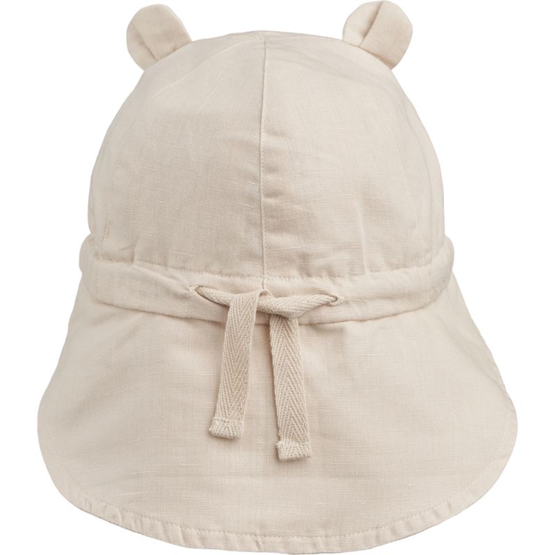 Casquette protège nuque en lin Gorm Sandy (6-9 mois) Liewood Produit 3