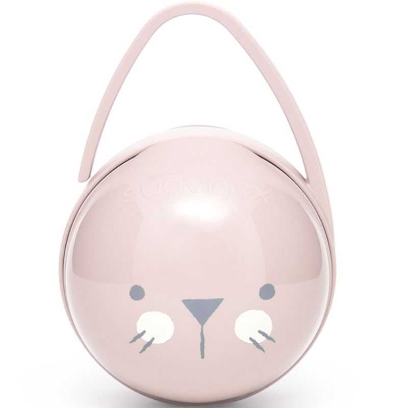 Range sucette 2 en 1 Hygge Baby lapin rose Suavinex