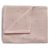Variation Rose du produit Couverture tricotée en coton bio Pointelle Blush (100 x 80 cm) de la marque Mushie