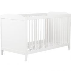 Lit bébé évolutif Opéra blanc (70 x 140 cm) - Maison Charlotte