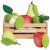 Variation Multicolore du produit Cagette de pommes et poires du marché en bois FSC de la marque Le Toy Van