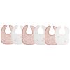 Lot de 6 bavoirs premier âge Fleurs Roses Trois Kilos Sept Produit 5