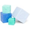 Cubes gigognes et à empiler vert et bleu Little L Produit 2