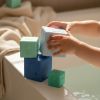 Cubes gigognes et à empiler vert et bleu Little L Ambiance 9