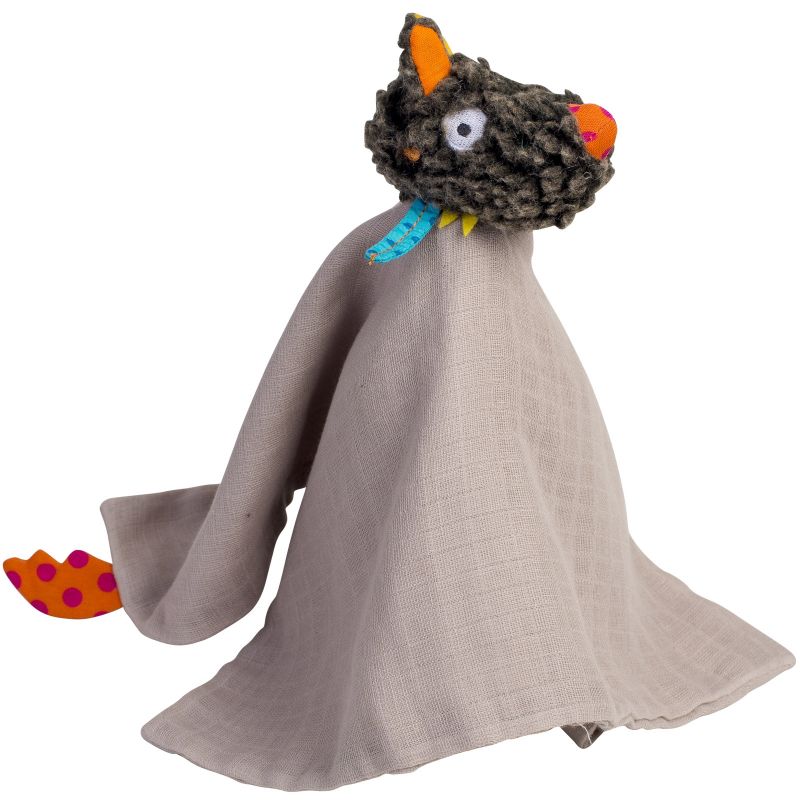 Doudou plat Zaza Louloup (34 x 34 cm) Ebulobo