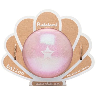 Ballon coquillage Rose (10 cm)
