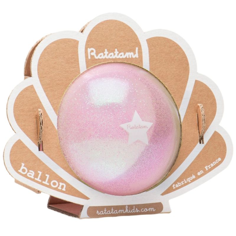 Ballon coquillage Rose (10 cm) Ratatam Packaging 4