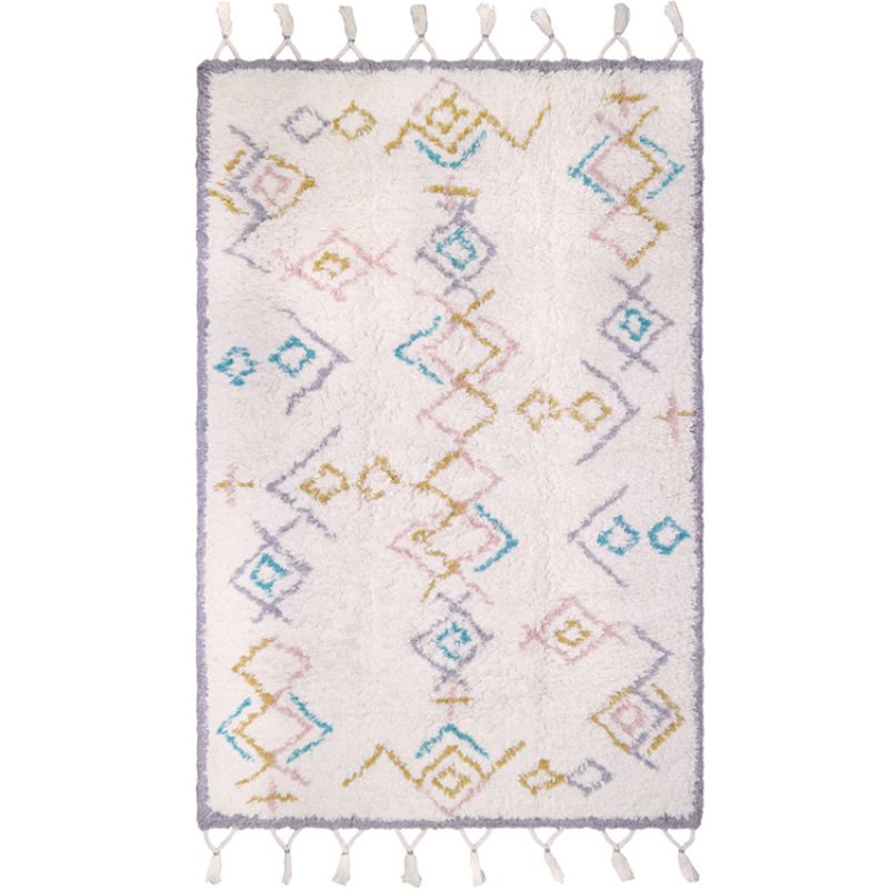 Tapis lavable rectangulaire ethnique Milko (100 x 160 cm) Nattiot
