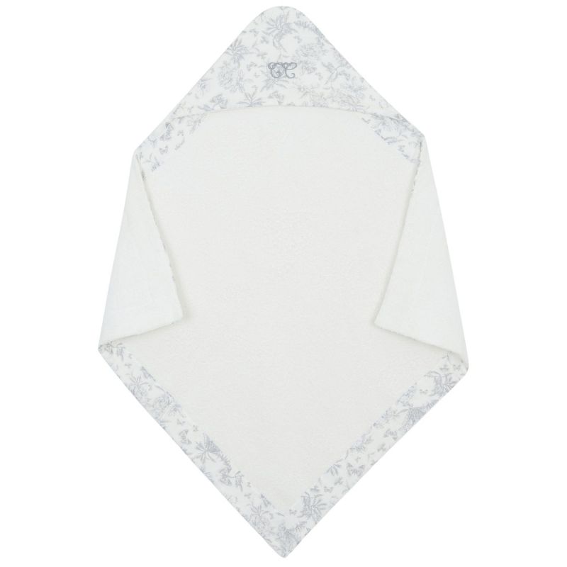 Cape de bain Toile de Jouy gris Tartine et Chocolat Produit 3