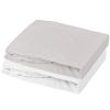 Lot alèse et drap housse Blanc-Souris (60 x 120 cm) Mon P'tit Dodo Produit 1