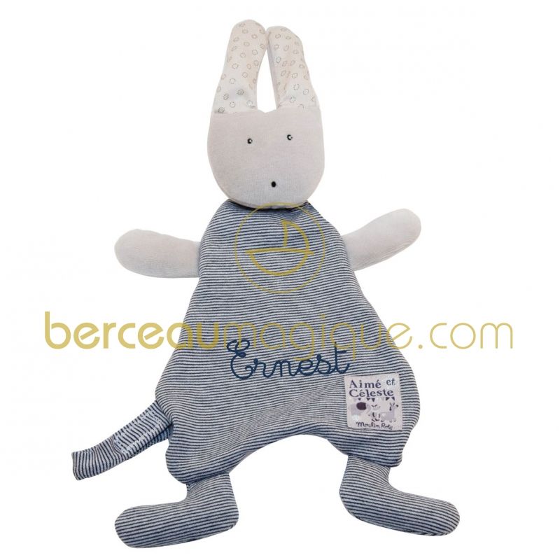 Doudou lapin personnalisable Aimé et Céleste Moulin Roty