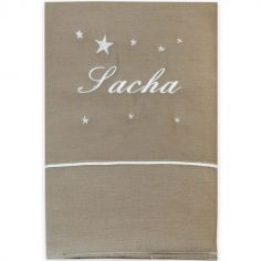 Protège carnet de santé taupe (personnalisable) - ANVIE