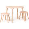 Ensemble table et tabourets Abricot - Kid's Concept