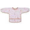 Bavoir-tablier tissu imperméable montgolfières crème et camel (3-5 ans) BB & Co Produit 1