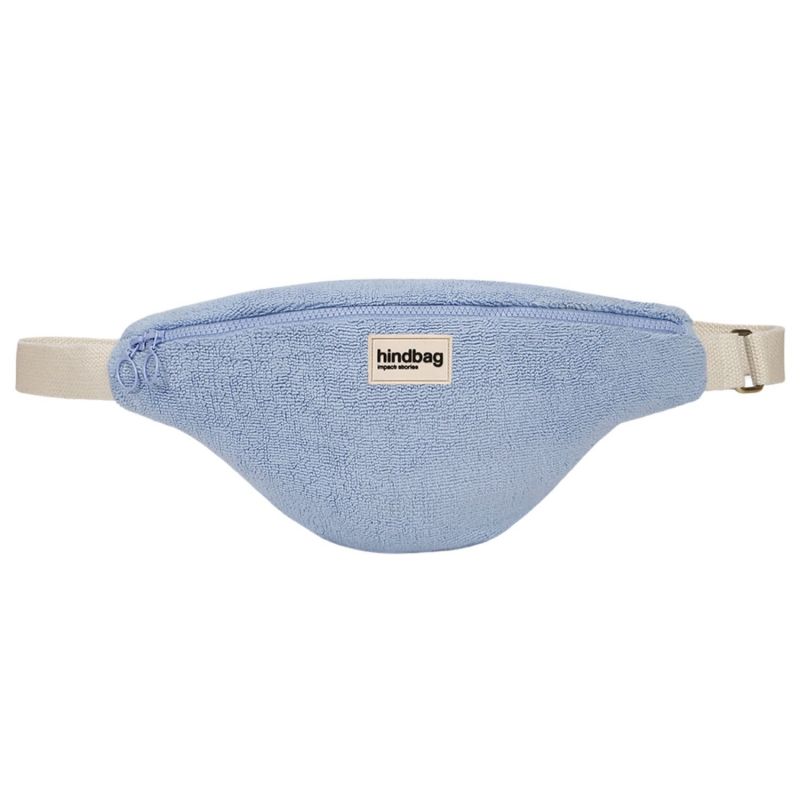 Sac banane Olivia en éponge Bleu Hindbag Produit 1