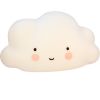 Petite veilleuse nuage blanc (16 cm)  par A Little Lovely Company