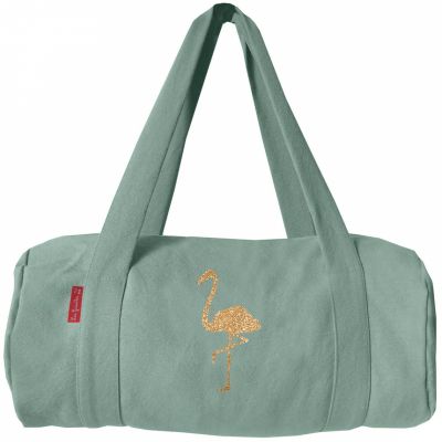 Sac de voyage adulte vert amande (personnalisable) Les Griottes