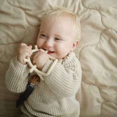 Jouet de dentition en silicone Sensory shifting sand