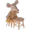 Ensemble table et tabouret Souris  par Maileg