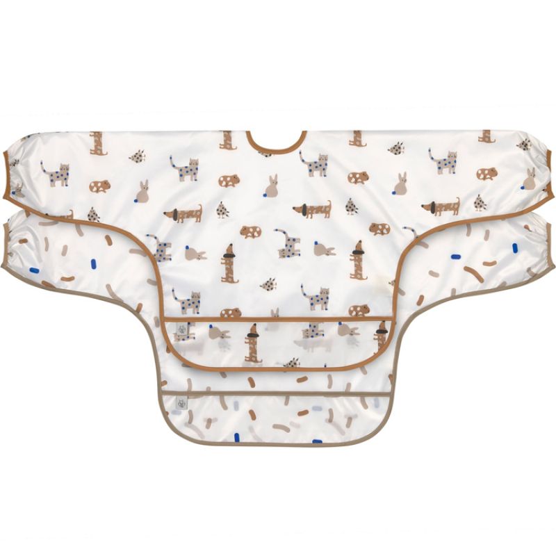 Lot de 2 bavoirs manches longues Little Mateys Lässig