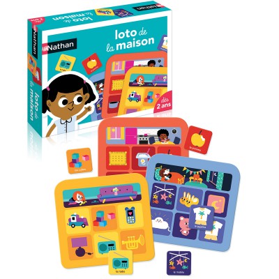 Jeu de loto Loto de la maison Nathan