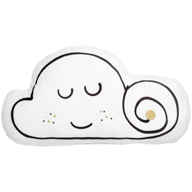 Coussin nuage Etoile filante (21,5 x 37,5 cm) Little Band