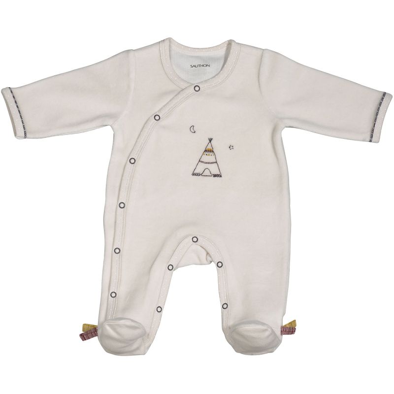 Pyjama chaud Timouki beige (Naissance) Sauthon