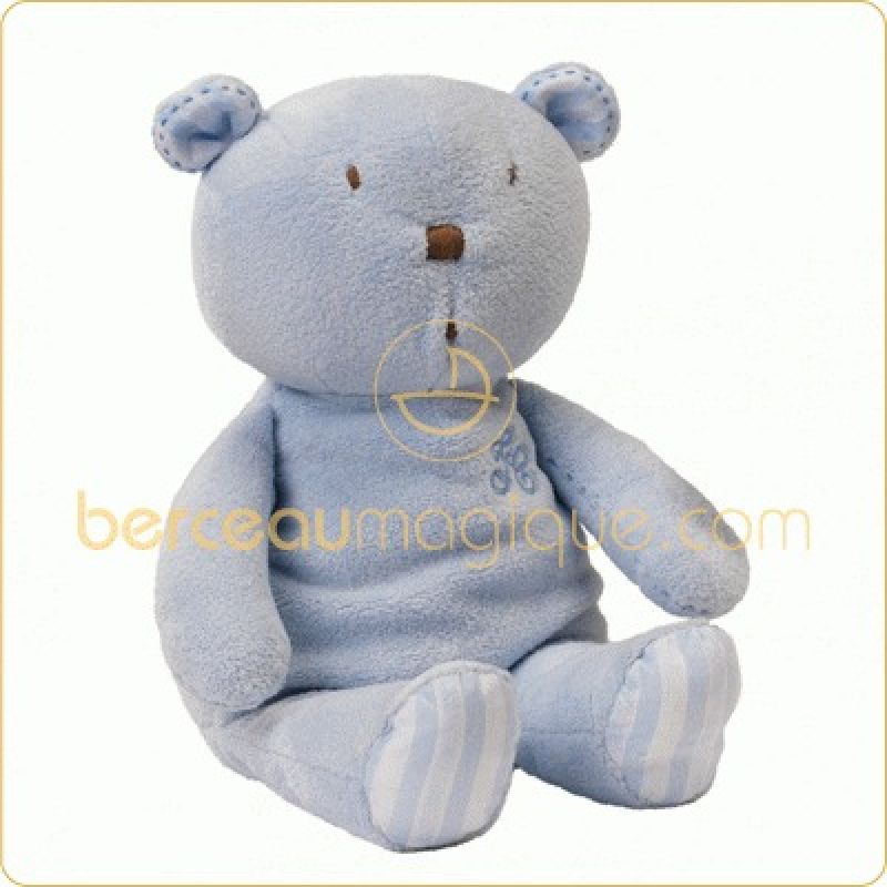 Peluche Gaston l'ourson ciel (25 cm) Tartine et Chocolat