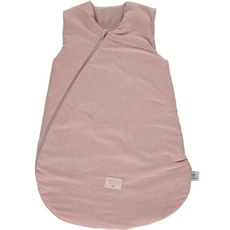 Gigoteuse 4 saisons Cocoon rose White bubble TOG 1,7 (90 cm) Nobodinoz