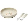 Set assiette et couverts Bunny Darling Elodie Details Produit 1