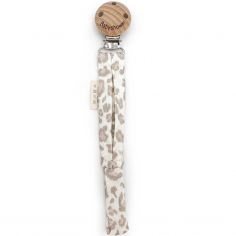 Attache sucette Wood Soft Print - Babyshower