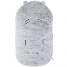 Nid d'ange passe sangle Sherpa Mix & Match gris clair