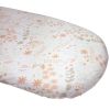 Drap housse en coton bio pour landau Yukari Peach (76 x 30 cm) Kadolis Produit 1