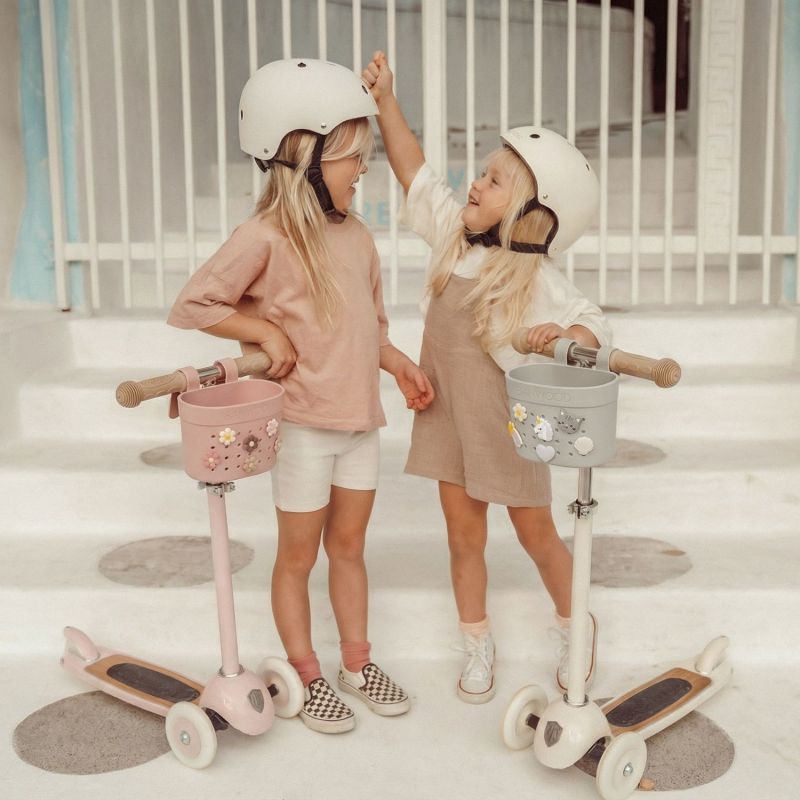 Panier de vélo à personnaliser Pin et Ride Ivoire Banwood Ambiance 6