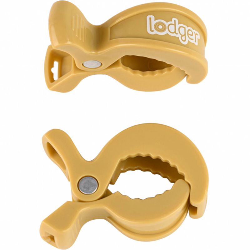 Lot de 2 pinces pour lange miel Lodger