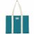 Variation Bleu, écru du produit Sac cabas Oscar Bleu Paon de la marque Hindbag