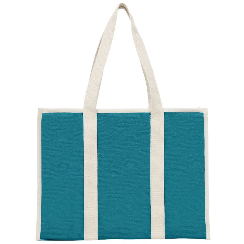 Sac cabas Oscar Bleu Paon Hindbag Produit 3