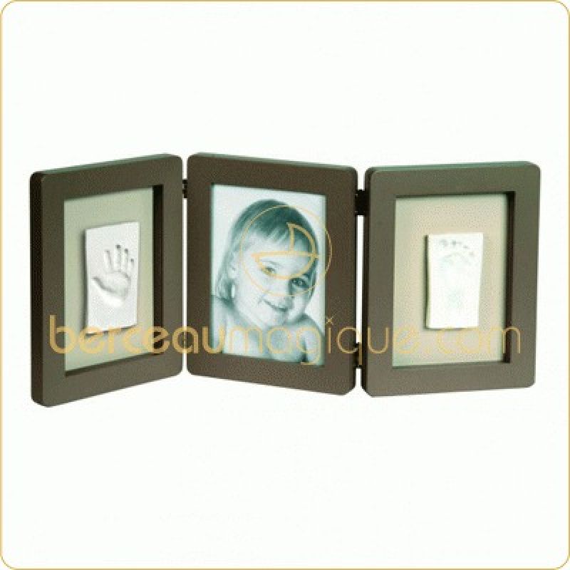 Cadres Photo empreintes ''Baby Art Hand et FootPrint'' taupe Baby Art